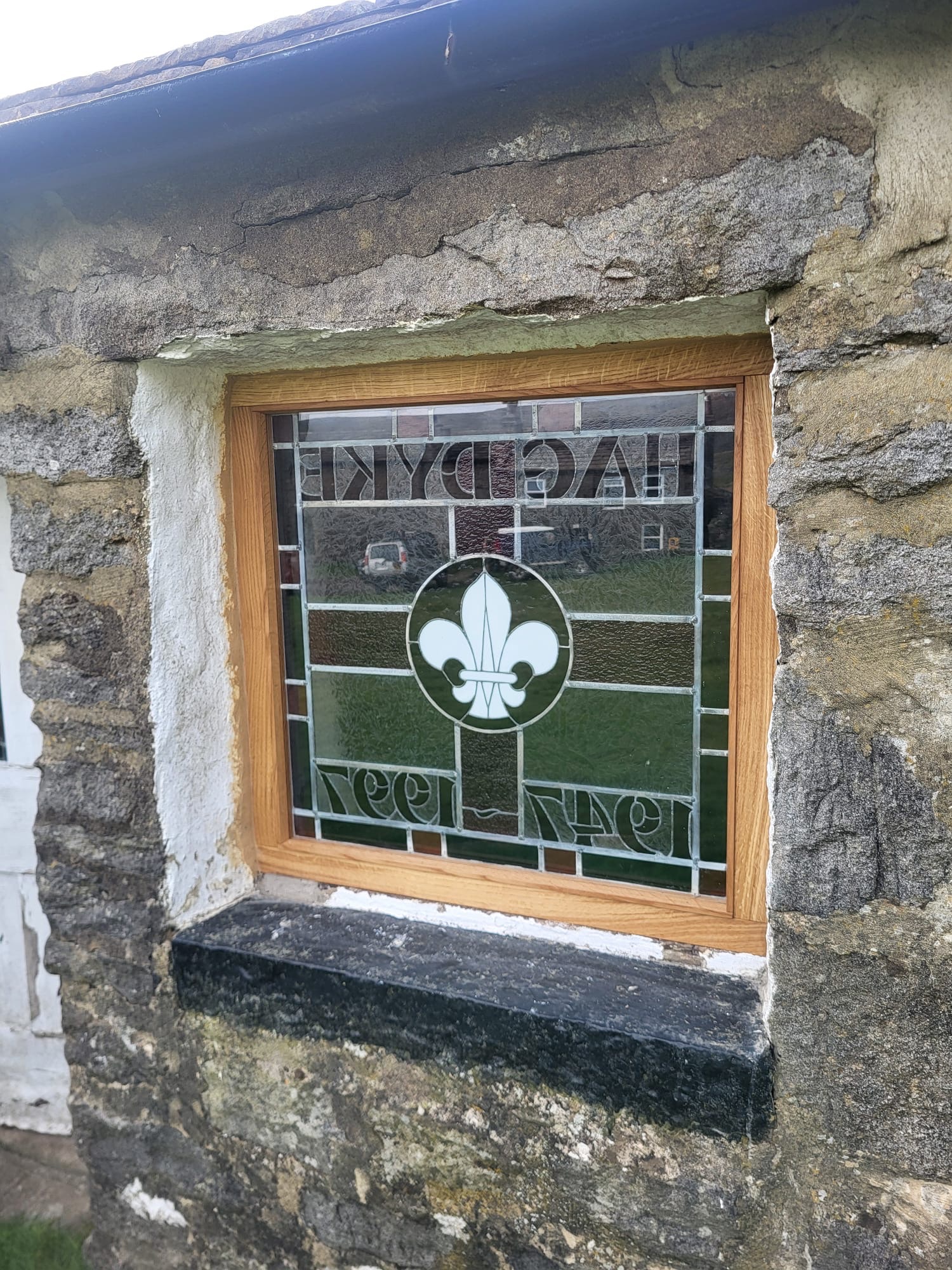 Important repairs to chapel window